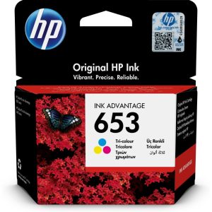 hp 653 tri-colour