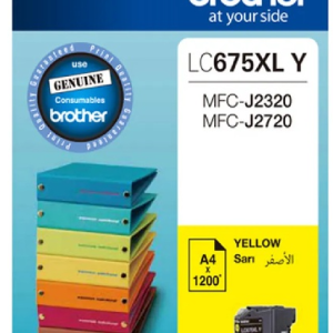 Brother LC 675 XL Yellow